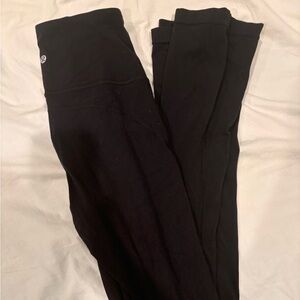 Lululemon flare leggings black align